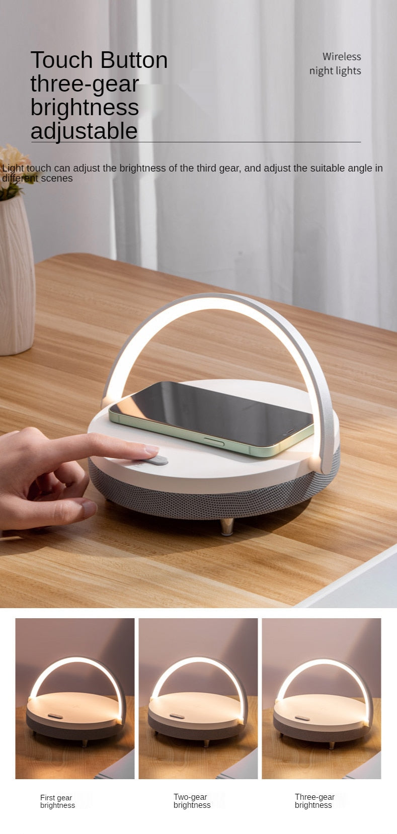 Wireless Charging Lamp