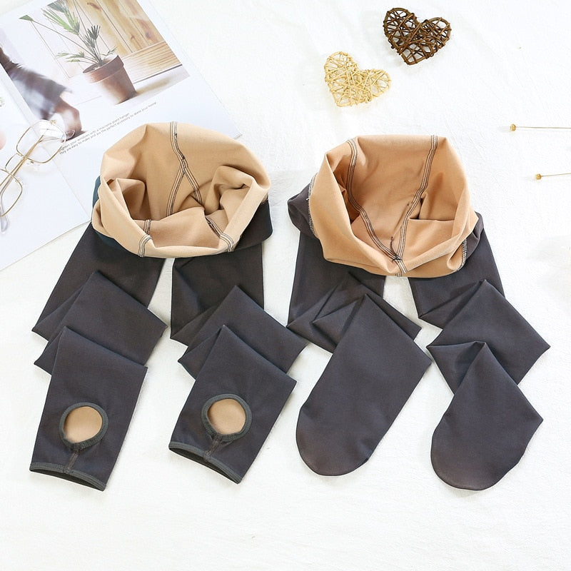 Fleece Warm Tights