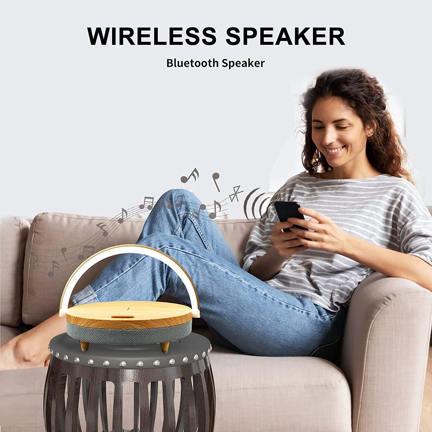 Wireless Charging Lamp