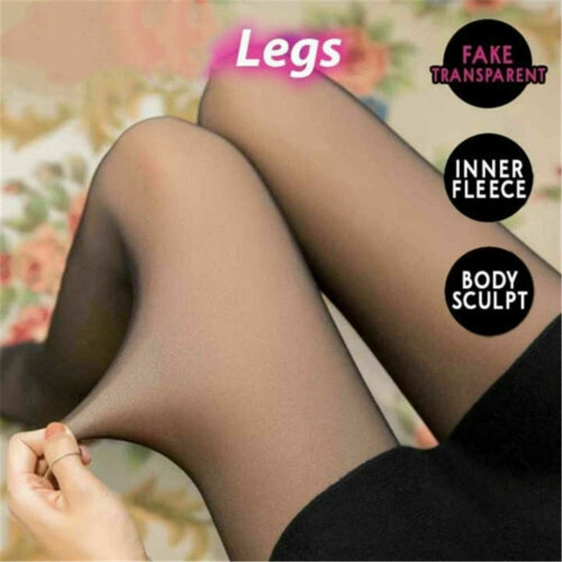 Fleece Warm Tights