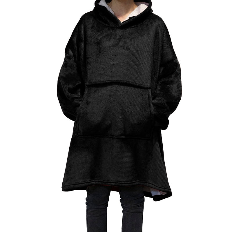 Winter Warm Blanket Hoodie
