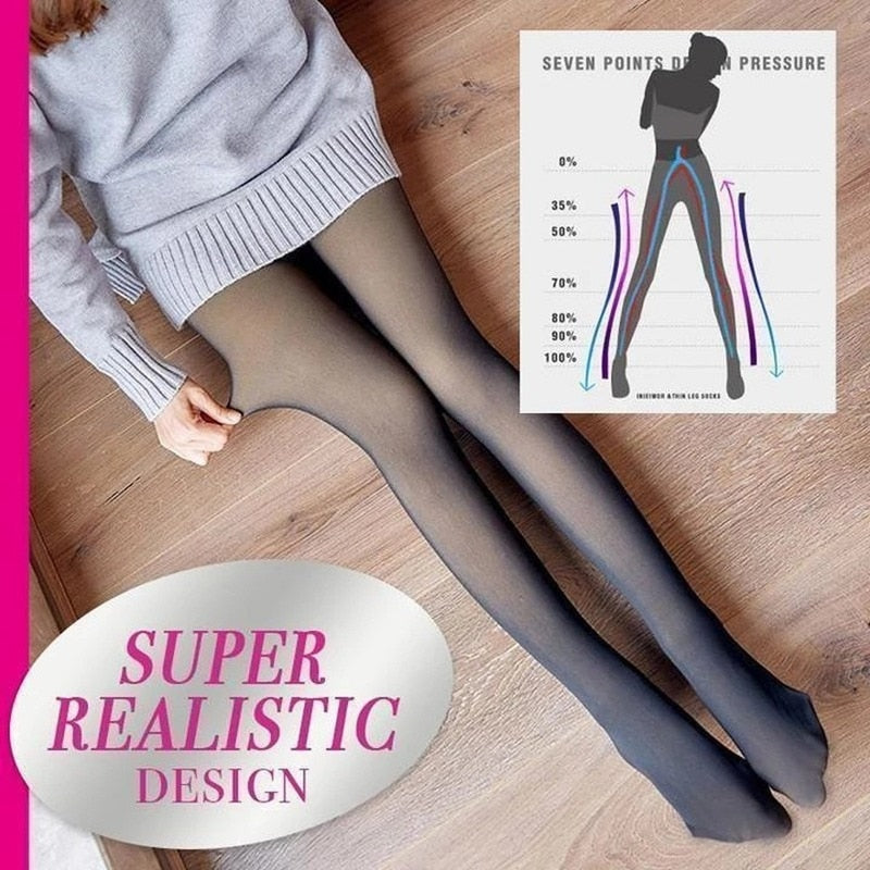 Fleece Warm Tights