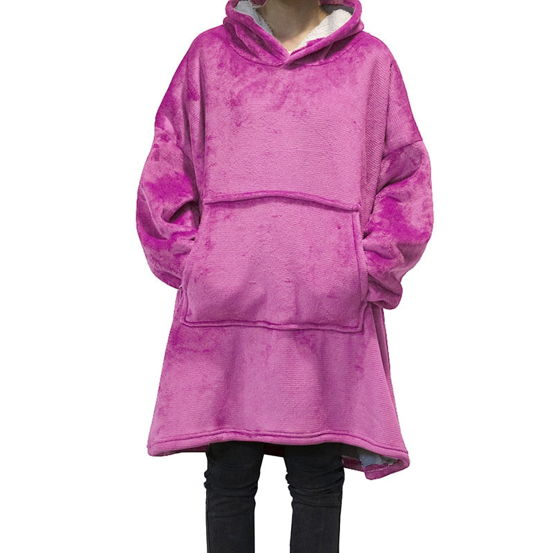 Winter Warm Blanket Hoodie