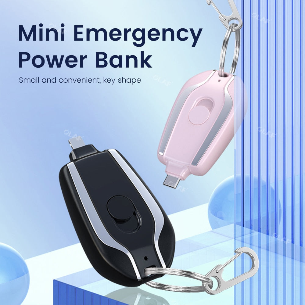 Mini Keychain Power Bank