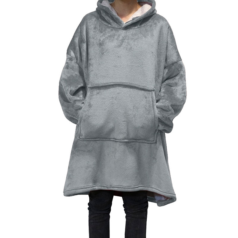 Winter Warm Blanket Hoodie