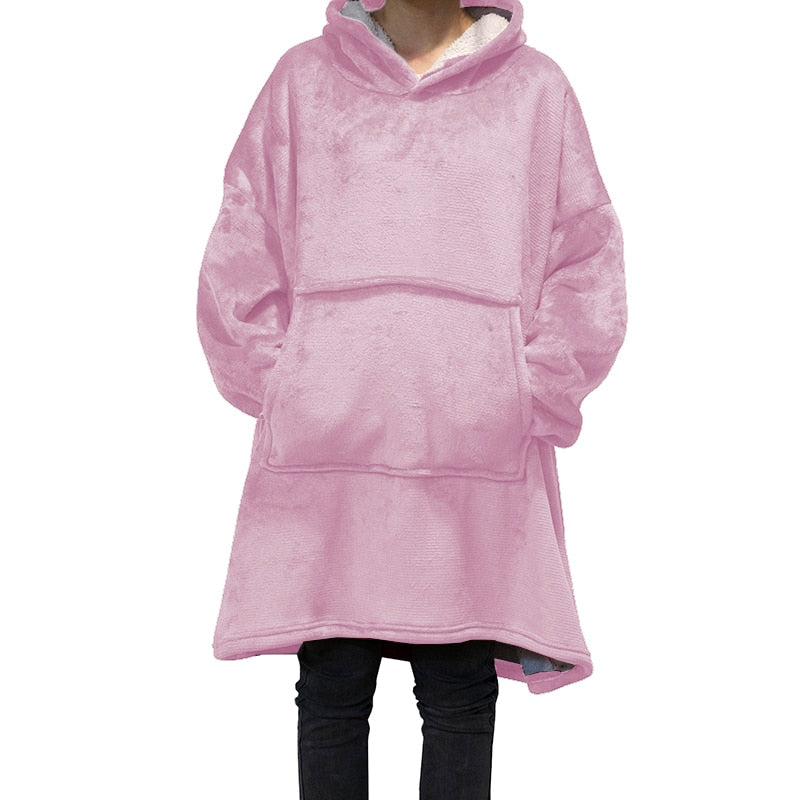 Winter Warm Blanket Hoodie