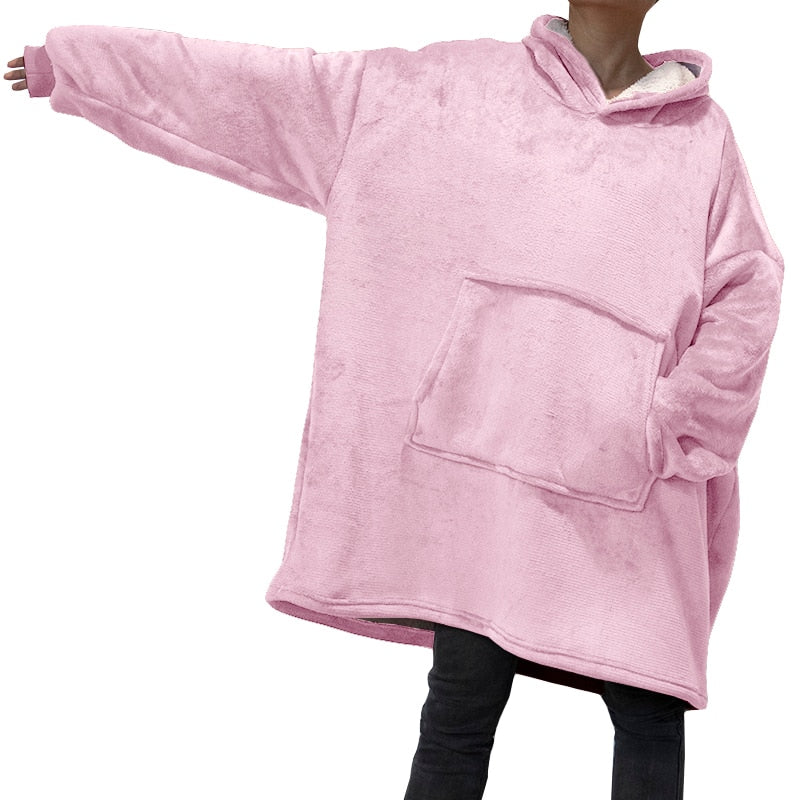 Winter Warm Blanket Hoodie
