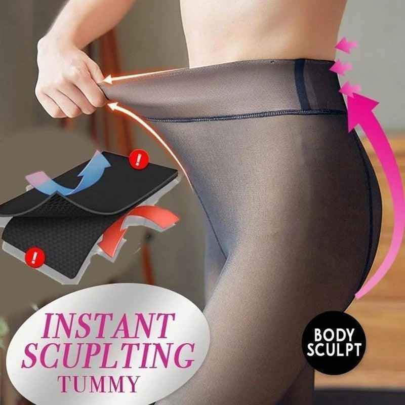 Fleece Warm Tights