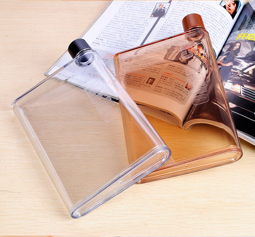 Reusable Flat Water Bottle A5/A6
