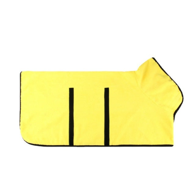 Soft Adjustable Dog Bathrobe Towel