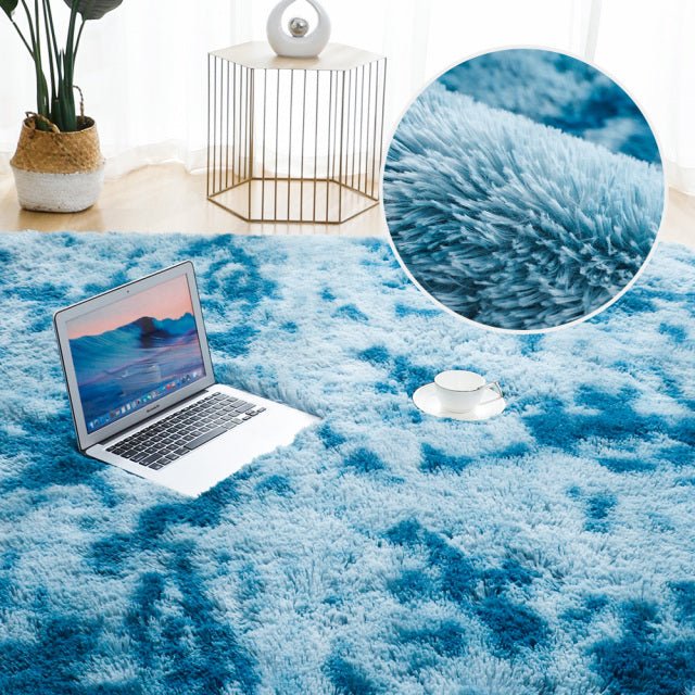Plush Carpet Living Room Fluffy Rug