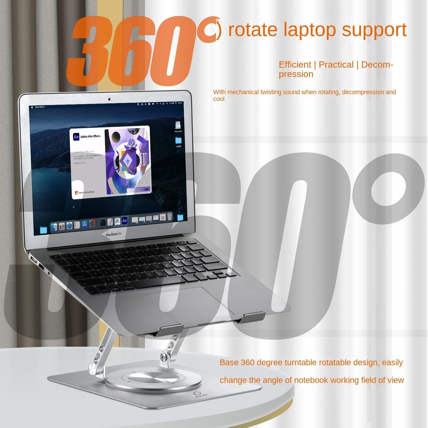 Laptop Stand 360 ° Rotation