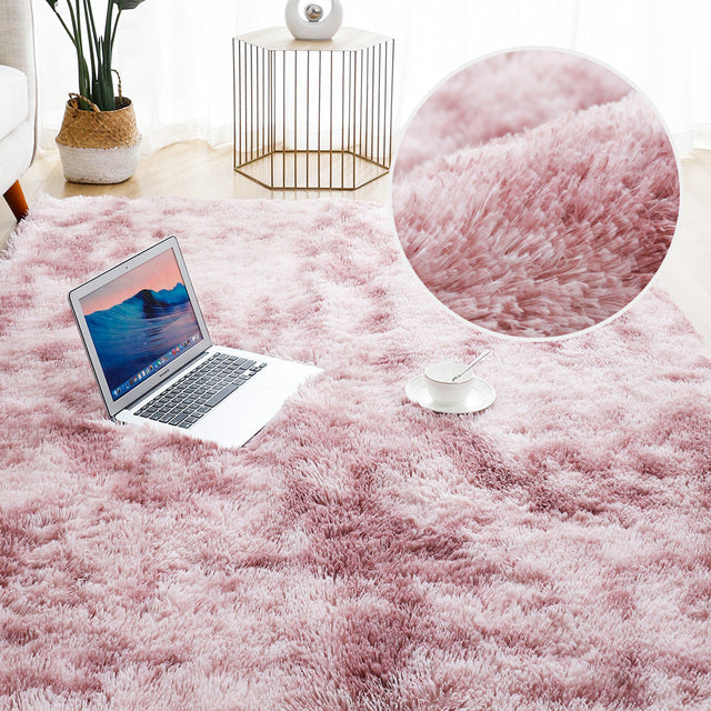 Plush Carpet Living Room Fluffy Rug
